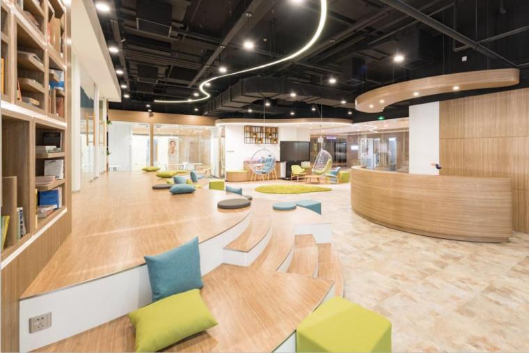 Be Better 英語(yǔ)培訓(xùn)機(jī)構(gòu)大廳裝修效果圖