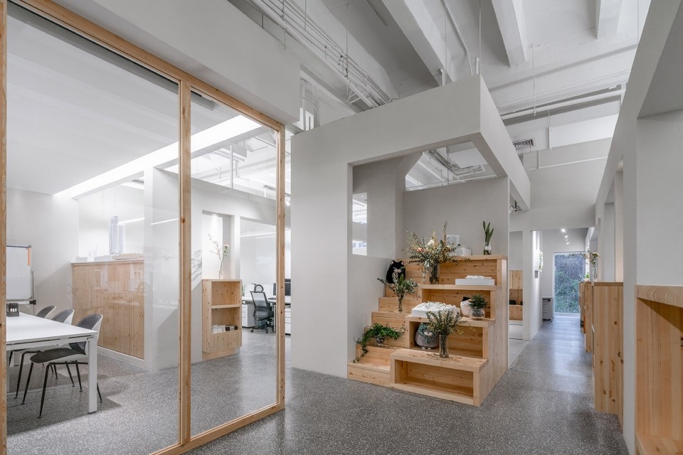 建筑設計有限公司小而美的辦公室裝修實景圖 建筑設計有限公司小而美的辦公室裝修實景圖