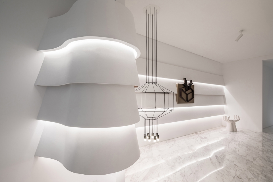 服裝辦公室前臺裝修設(shè)計效果圖 服裝辦公室前臺裝修設(shè)計效果圖