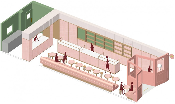 網(wǎng)紅咖啡廳裝修 Humble Pizza素食咖啡館裝修設(shè)計(jì)圖 網(wǎng)紅咖啡廳裝修 Humble Pizza素食咖啡館裝修設(shè)計(jì)圖