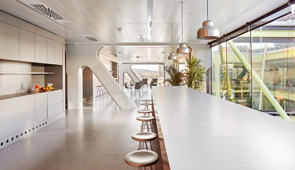 靈活又愜意的辦公室餐廳裝修效果圖 靈活又愜意的辦公室餐廳裝修效果圖