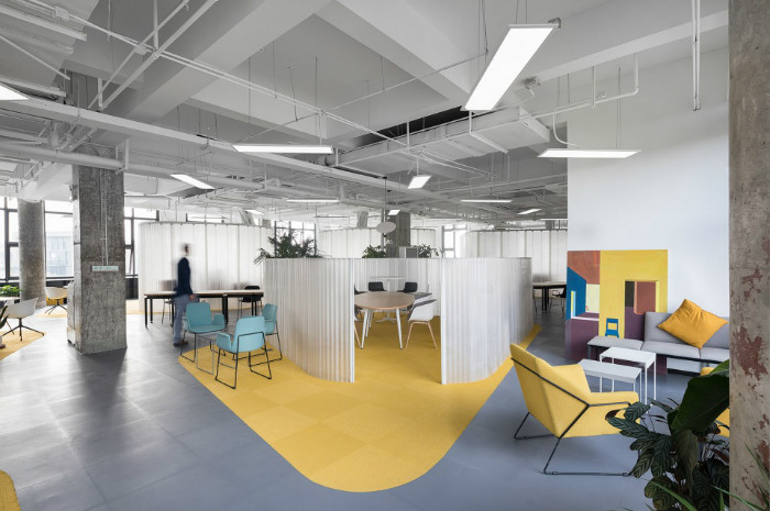 開放動(dòng)態(tài)的X-workingspace創(chuàng)意辦公空間設(shè)計(jì)方案