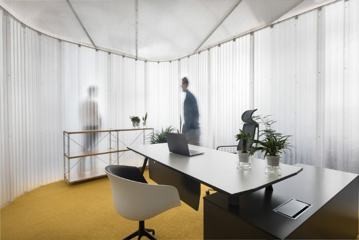 開放動(dòng)態(tài)的X-workingspace創(chuàng)意辦公空間設(shè)計(jì)方案