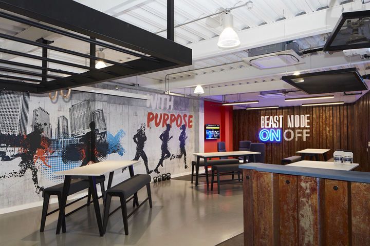 鄭州辦公裝修公司宏鈺堂分享活力工業(yè)風(fēng)辦公設(shè)計圖