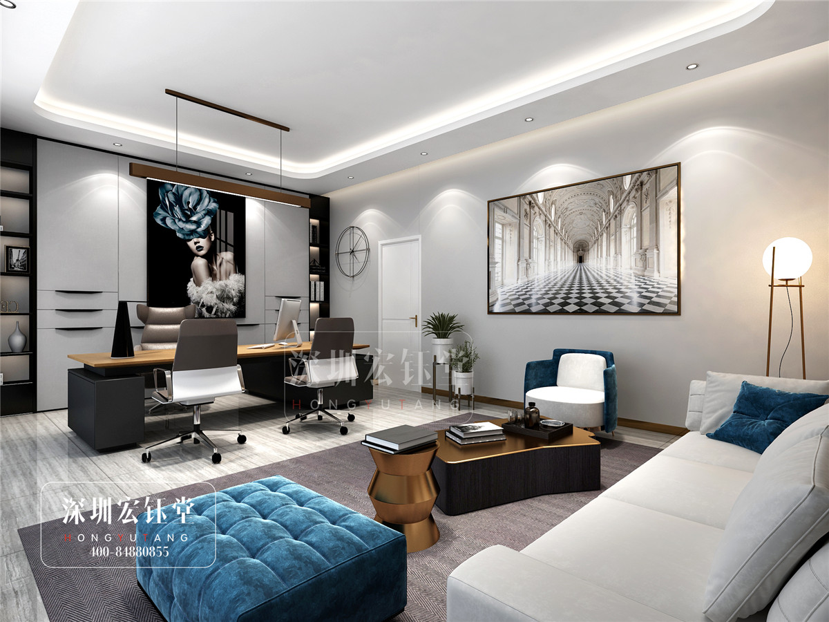 鄭州佑尓美醫(yī)療整形醫(yī)院經(jīng)理辦公室裝修設(shè)計(jì)效果圖-宏鈺堂作品 鄭州佑尓美醫(yī)療整形醫(yī)院經(jīng)理辦公室裝修設(shè)計(jì)效果圖-宏鈺堂作品