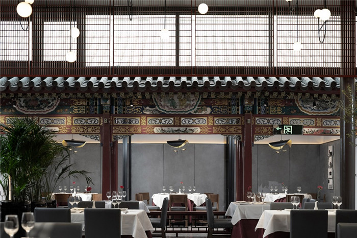 傳統(tǒng)文化與當(dāng)代美學(xué)相融合的四合院主題餐廳裝修設(shè)計圖 傳統(tǒng)文化與當(dāng)代美學(xué)相融合的四合院主題餐廳裝修設(shè)計圖