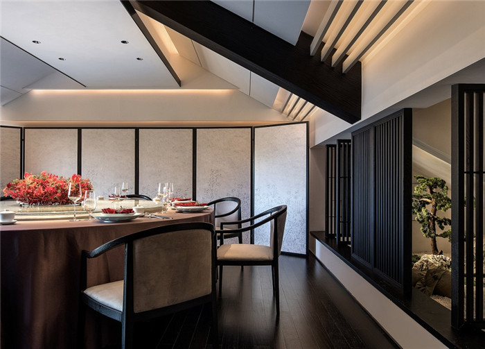 肆佰捌食肆新中式高端餐廳包廂裝修設(shè)計(jì)方案分析 肆佰捌食肆新中式高端餐廳包廂裝修設(shè)計(jì)方案分析