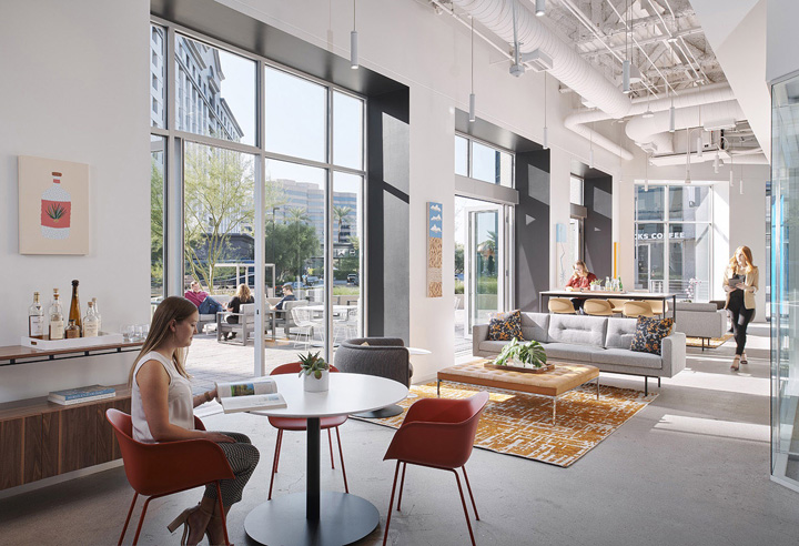 通透明亮的中介公司辦公室裝修設計圖 通透明亮的中介公司辦公室裝修設計圖