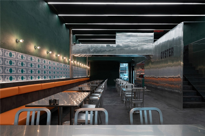 特色工業(yè)風(fēng)燒烤店裝修設(shè)計(jì)圖