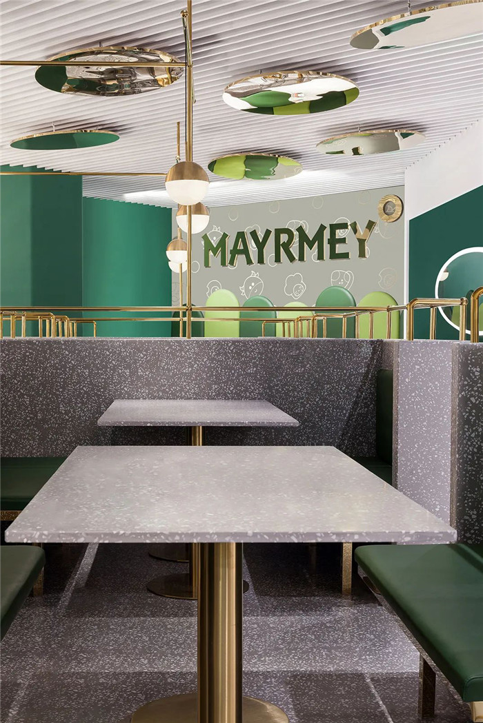 綠洲主題美而美牛排自助餐廳裝修設(shè)計實景圖 綠洲主題美而美牛排自助餐廳裝修設(shè)計實景圖