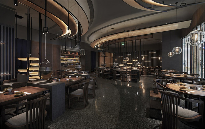 鄭州宏鈺堂分享盡膳口福川式火鍋店裝修設(shè)計方案 鄭州宏鈺堂分享盡膳口福川式火鍋店裝修設(shè)計方案