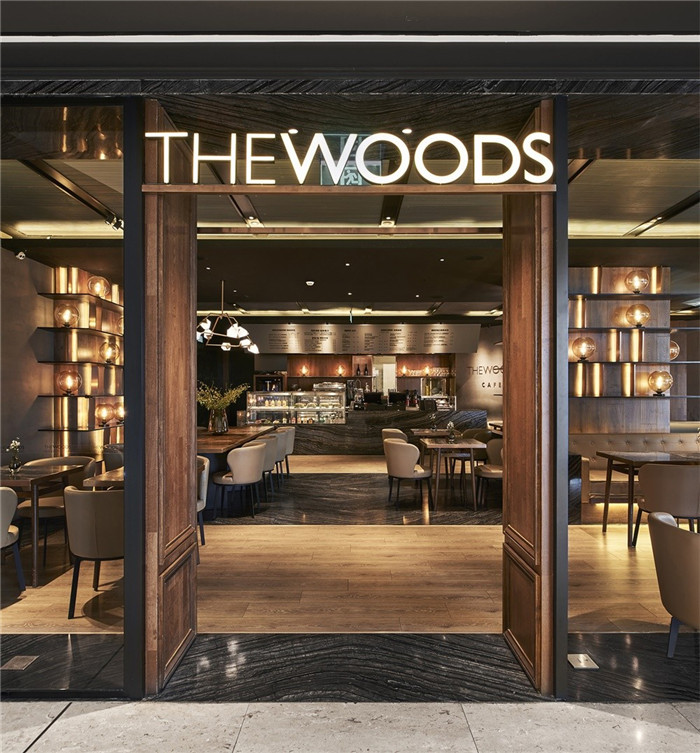 THE WOODS 咖啡+輕餐飲特色餐飲店面裝修設(shè)計(jì) THE WOODS 咖啡+輕餐飲特色餐飲店面裝修設(shè)計(jì)