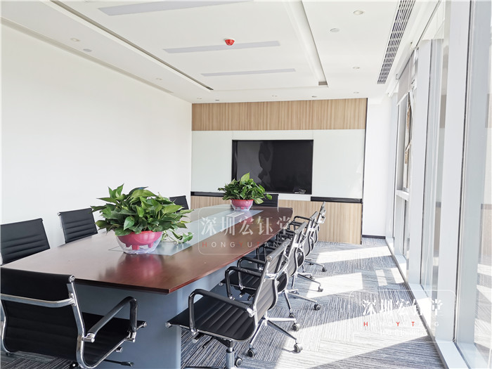 鄭州曠真律師事務所10人會議室裝修實景圖 鄭州曠真律師事務所10人會議室裝修實景圖