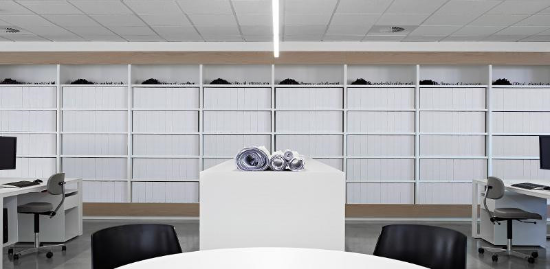 工程公司辦公室儲(chǔ)物柜裝修