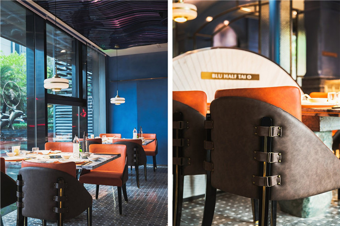 以海為主題的輕奢風(fēng)海鮮火鍋餐廳裝修設(shè)計(jì)案例 以海為主題的輕奢風(fēng)海鮮火鍋餐廳裝修設(shè)計(jì)案例