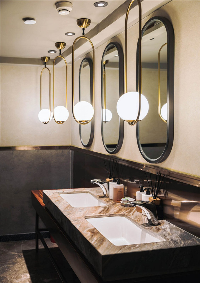 以海為主題的輕奢風(fēng)海鮮火鍋餐廳裝修設(shè)計(jì)案例 以海為主題的輕奢風(fēng)海鮮火鍋餐廳裝修設(shè)計(jì)案例