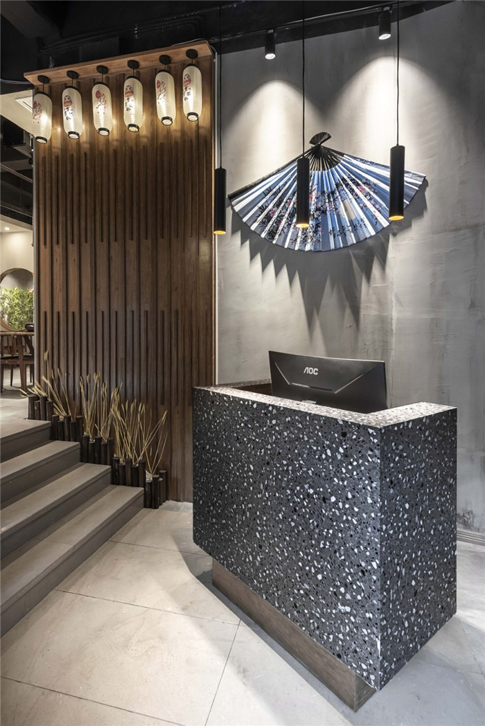 日式烤肉店裝修 故里烤肉燒烤餐廳接待臺裝修設(shè)計實景圖 日式烤肉店裝修 故里烤肉燒烤餐廳接待臺裝修設(shè)計實景圖