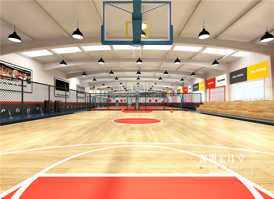 鄭州PE Park籃球館裝修設(shè)計(jì)案例 鄭州PE Park籃球館裝修設(shè)計(jì)案例