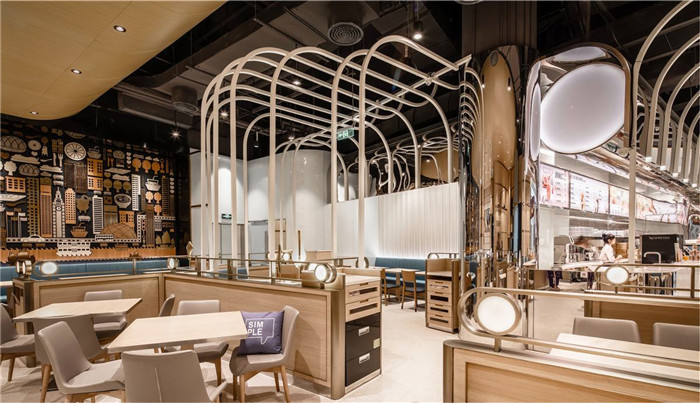 顏值超高的太興港式連鎖茶飲甜品店裝修設(shè)計(jì)案例 顏值超高的太興港式連鎖茶飲甜品店裝修設(shè)計(jì)案例