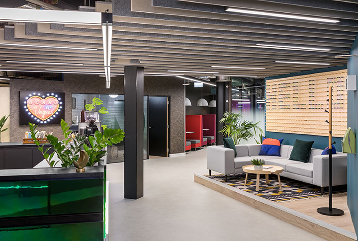 多彩時(shí)尚 知名游戲開發(fā)公司總部辦公室休閑接待區(qū)裝修設(shè)計(jì)方案 多彩時(shí)尚 知名游戲開發(fā)公司總部辦公室休閑接待區(qū)裝修設(shè)計(jì)方案