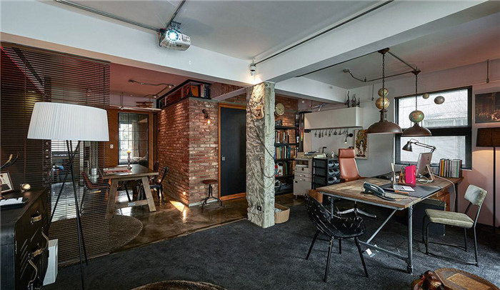 宏鈺堂分享粗狂工業(yè)風(fēng)私人設(shè)計(jì)工作室裝修設(shè)計(jì)方案 宏鈺堂分享粗狂工業(yè)風(fēng)私人設(shè)計(jì)工作室裝修設(shè)計(jì)方案