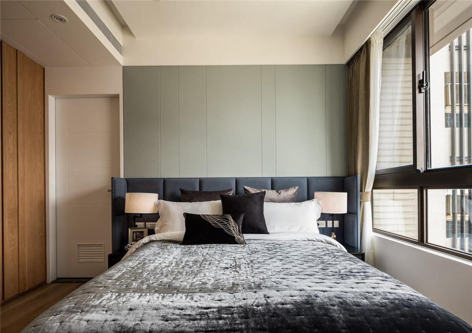 新鄭正商紅河谷雙拼別墅臥室裝修設(shè)計(jì)方案實(shí)景圖