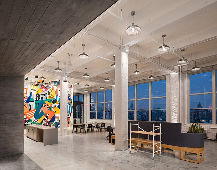 老廠房改辦公 Adidas紐約辦公樓敞開辦公區(qū)裝修設計方案 老廠房改辦公 Adidas紐約辦公樓敞開辦公區(qū)裝修設計方案