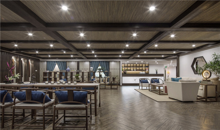 擇守書院新中式國學教育培訓機構茶藝區(qū)裝修設計實景圖 擇守書院新中式國學教育培訓機構茶藝區(qū)裝修設計實景圖