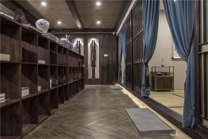 擇守書院新中式國學教育培訓機構書房裝修設計實景圖 擇守書院新中式國學教育培訓機構書房裝修設計實景圖