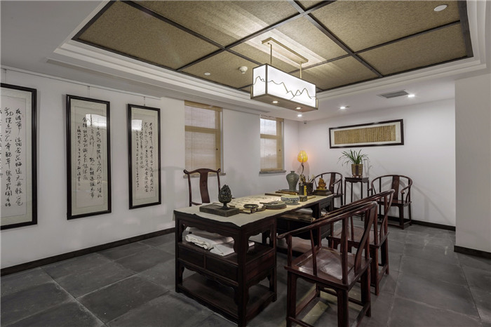 擇守書院新中式國學教育培訓機構裝修設計實景圖 擇守書院新中式國學教育培訓機構裝修設計實景圖