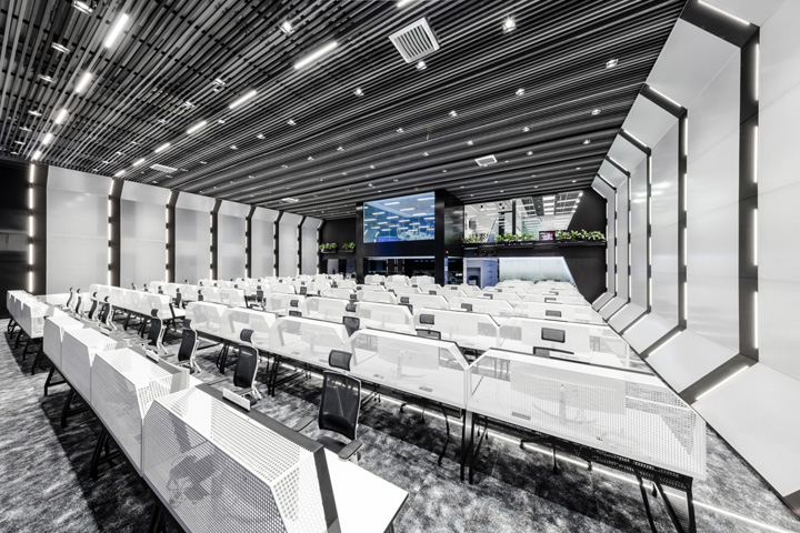 網(wǎng)絡(luò)科技公司星際科幻主題辦公室裝修設(shè)計實景圖 網(wǎng)絡(luò)科技公司星際科幻主題辦公室裝修設(shè)計實景圖