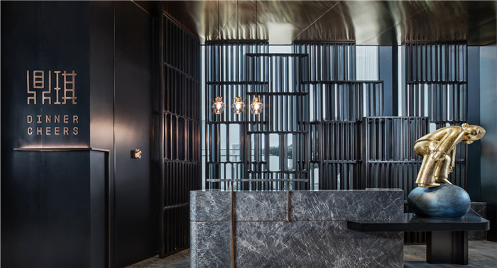鄭州專業(yè)餐飲裝修公司推薦鼎琪高端鐵板燒餐廳設(shè)計案例 鄭州專業(yè)餐飲裝修公司推薦鼎琪高端鐵板燒餐廳設(shè)計案例