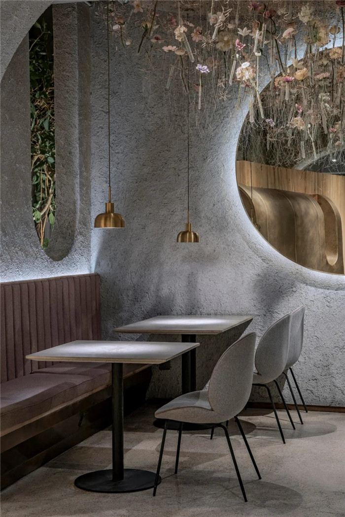 鄭州連鎖餐飲裝修公司推薦花廚時尚連鎖餐廳裝修設(shè)計圖