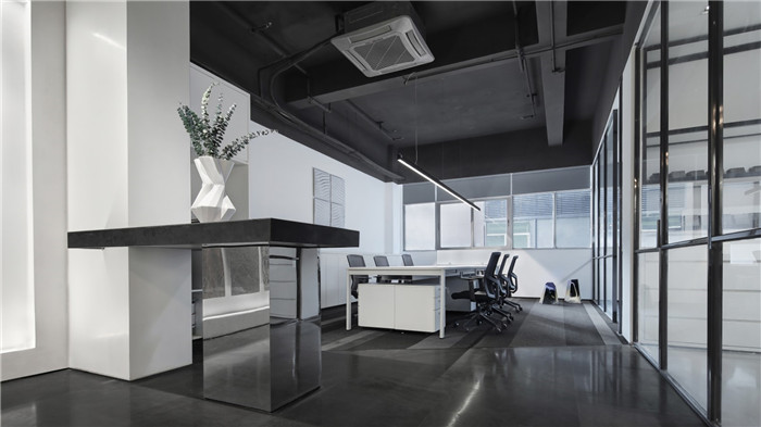 黑白灰構(gòu)造極簡藝術(shù)風(fēng)駿美石材展廳辦公區(qū)裝修設(shè)計(jì)方案 黑白灰構(gòu)造極簡藝術(shù)風(fēng)駿美石材展廳辦公區(qū)裝修設(shè)計(jì)方案
