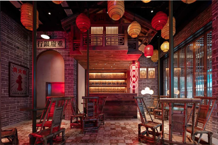 中式連鎖火鍋店裝修 麻辣英雄火鍋店接待大廳裝修設(shè)計方案 中式連鎖火鍋店裝修 麻辣英雄火鍋店接待大廳裝修設(shè)計方案