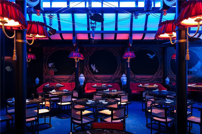 鄭州裝修公司推薦中情西韻得云茶樓裝修設(shè)計(jì)案例