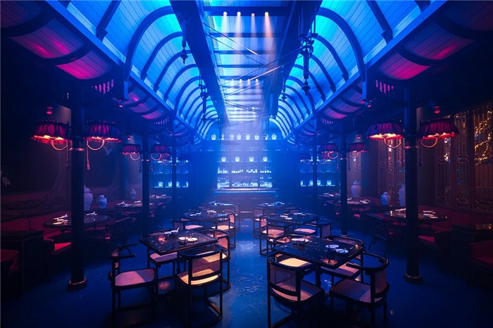 鄭州裝修公司推薦中情西韻得云茶樓裝修設(shè)計(jì)案例