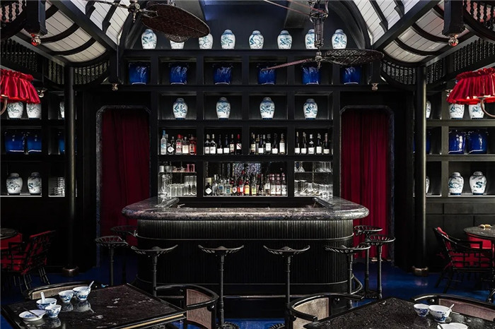 鄭州裝修公司推薦中情西韻得云茶樓裝修設(shè)計(jì)方案