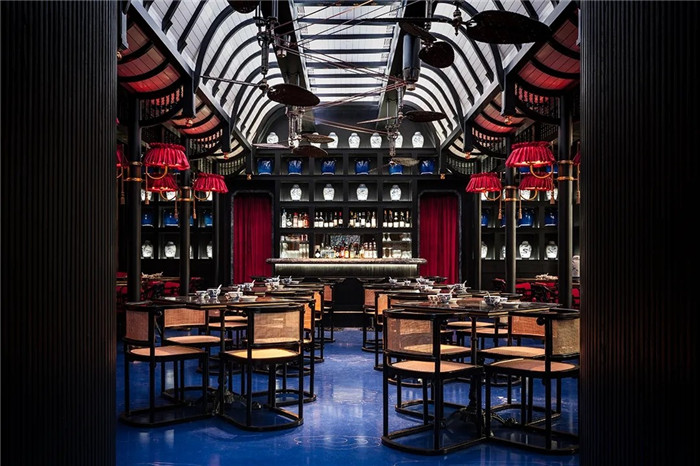 鄭州裝修公司推薦中情西韻得云茶樓裝修設(shè)計(jì)方案