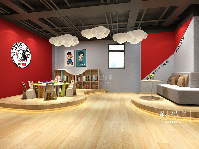 鄭州TSP舞蹈藝術培訓中心休閑區(qū)裝修效果圖 鄭州TSP舞蹈藝術培訓中心休閑區(qū)裝修效果圖