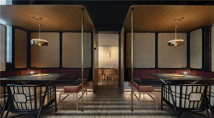 鄭州宏鈺堂推薦質(zhì)樸安靜的淺喜火鍋店散臺(tái)區(qū)裝修設(shè)計(jì)方案