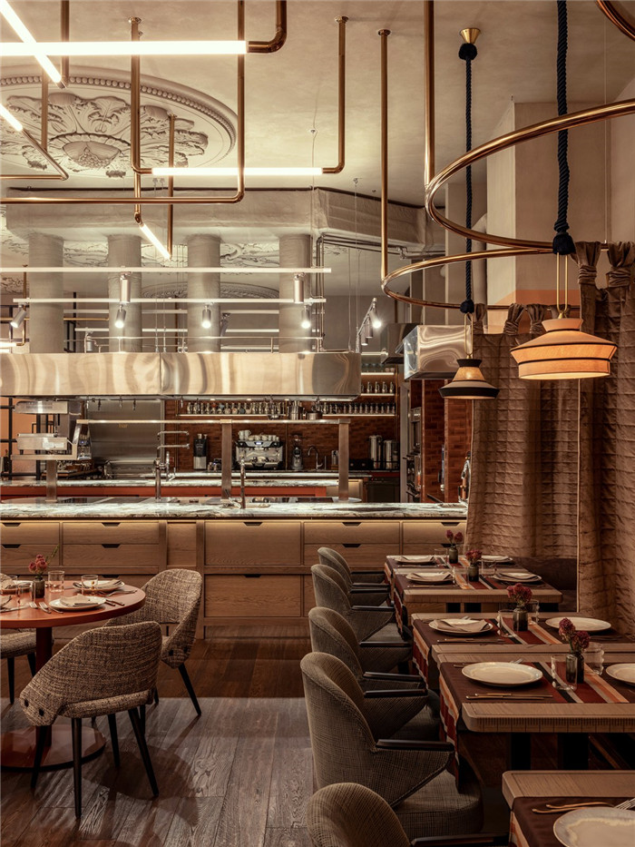 鄭州專業(yè)餐飲裝修公司推薦時(shí)尚意式西餐廳裝修案例 鄭州專業(yè)餐飲裝修公司推薦時(shí)尚意式西餐廳裝修案例