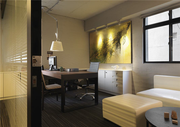 鄭州200平休閑工業(yè)風辦公室裝修設計案例實景圖 鄭州200平休閑工業(yè)風辦公室裝修設計案例實景圖