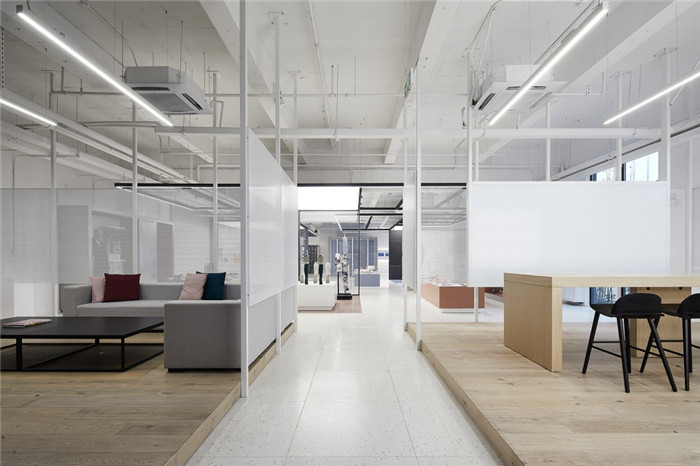 宏鈺堂展廳裝修公司推薦圣東尼紡織材料展廳休閑區(qū)裝修設(shè)計方案 宏鈺堂展廳裝修公司推薦圣東尼紡織材料展廳休閑區(qū)裝修設(shè)計方案