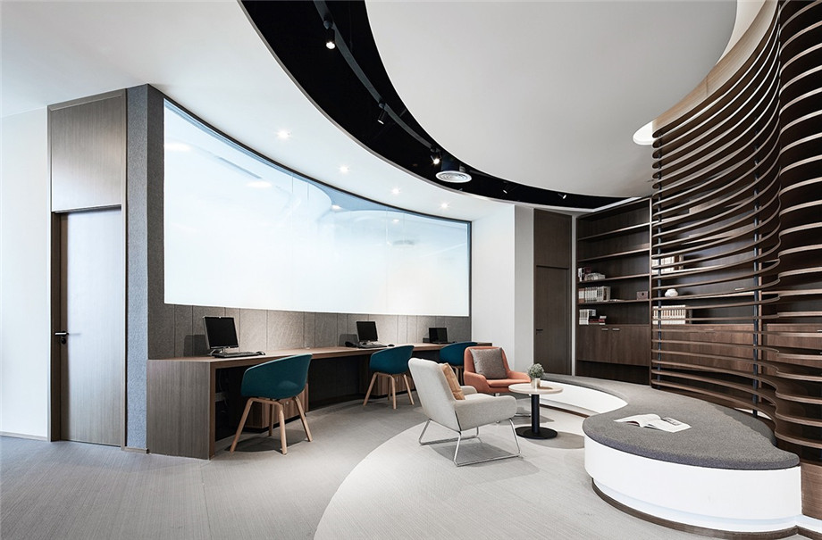 物流公司共享理念現(xiàn)代時(shí)尚辦公室洽談區(qū)裝修案例 物流公司共享理念現(xiàn)代時(shí)尚辦公室洽談區(qū)裝修案例