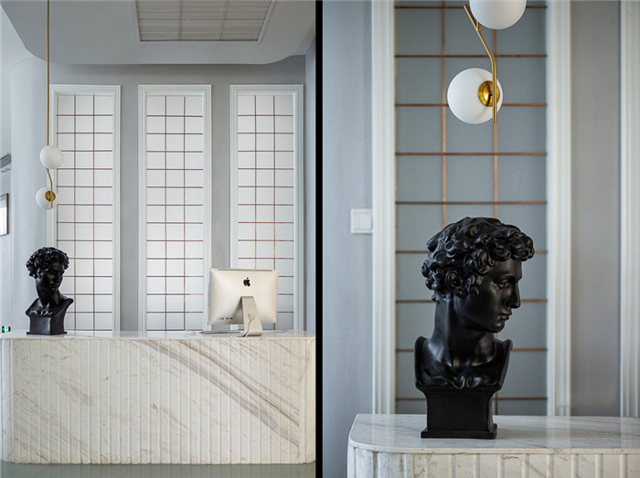 鄭州專業(yè)醫(yī)美裝修公司推薦皮膚管理中心前臺設計方案 鄭州專業(yè)醫(yī)美裝修公司推薦皮膚管理中心前臺設計方案