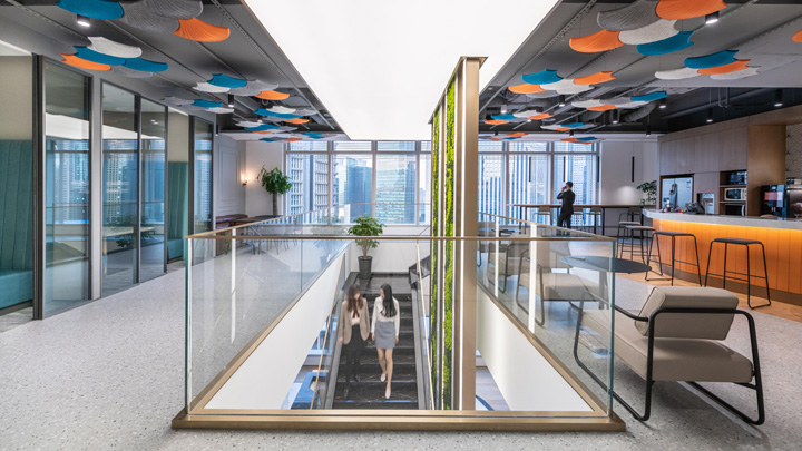 專業(yè)辦公裝修公司推薦中倫律師事務所樓梯裝修設計方案 專業(yè)辦公裝修公司推薦中倫律師事務所樓梯裝修設計方案