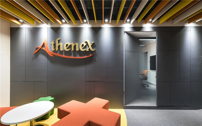 簡約大氣的上市公司辦公室裝修設計方案