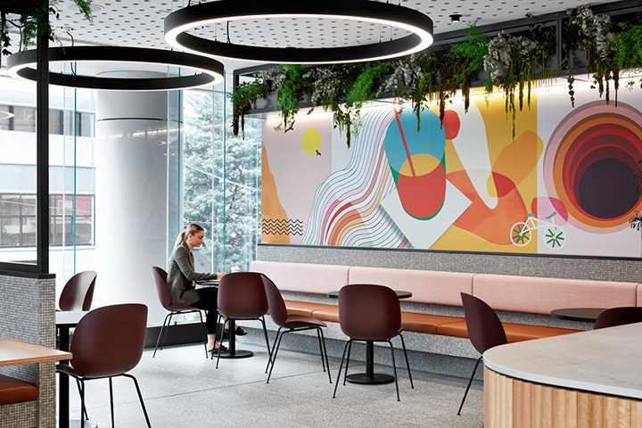 以活力社交為中心的支付公司辦公室裝修設(shè)計方案 以活力社交為中心的支付公司辦公室裝修設(shè)計方案