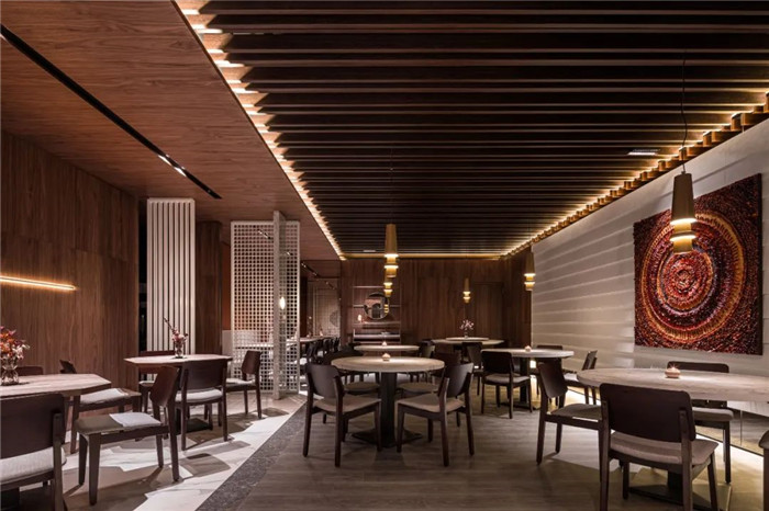 四川吳抄手混搭風(fēng)特色川菜館裝修設(shè)計實(shí)景圖